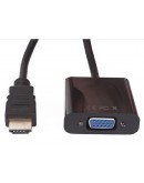 VCom Адаптер Adapter HDMI M to VGA F - CG591-B-0.15m