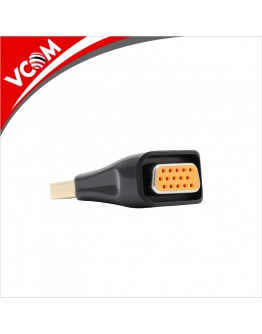 VCom адаптер Adapter DisplayPort DP M / VGA F Gold plated - CA333