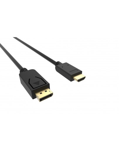 VCom Кабел Display Port M / HDMI M - 4K 60Hz - CG609-1.8m