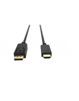 VCom Кабел Display Port M / HDMI M - 4K 60Hz - CG609-1.8m