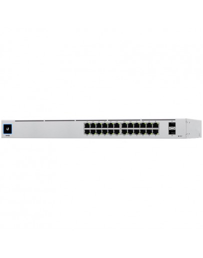 UBIQUITI Pro 24; (24) GbE ports; (2) 10G SFP+