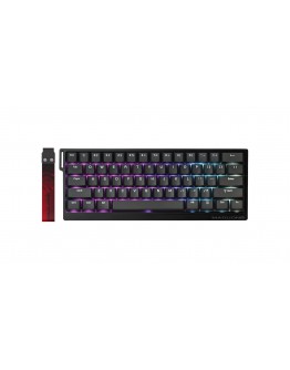 Madlions професионална геймърска механична клавиатура Professional Gaming Mechanical Keyboard MAD 60 HE RGB - 1K, Magnetic Amber Pro Switches - Black