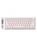 Madlions професионална геймърска механична клавиатура Professional Gaming Mechanical Keyboard MAD 60 HE Flagship - 8K, Magnetic Amber Pro Switches - White