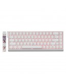 Madlions професионална геймърска механична клавиатура Professional Gaming Mechanical Keyboard MAD 68 HE RGB - 1K, Magnetic Amber Pro Switches - White