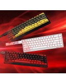 Madlions професионална геймърска механична клавиатура Professional Gaming Mechanical Keyboard MAD 68 HE RGB - 1K, Magnetic Amber Pro Switches - White