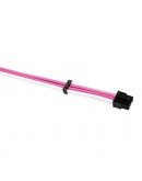 1stPlayer комплект удължителни кабели Custom Modding Cable Kit Pink/White - ATX24P, EPS, PCI-e - PKW-001