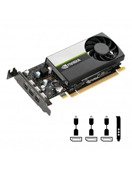 PNY Nvidia T400 4GB GDDR6 LP + Lanberg adapter dis