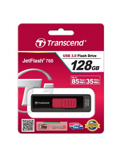 Transcend 128GB JETFLASH 760, USB 3.0 (Red)