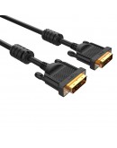 VCom кабел DVI 24+1 Dual Link M / M +2 Ferrites - CG442GD-1.8m