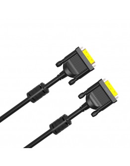 VCom кабел DVI 24+1 Dual Link M / M +2 Ferrites - CG442GD-1.8m