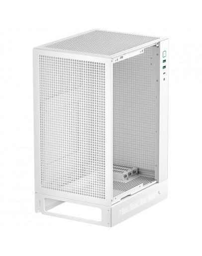 DeepCool CH170 DIGITAL WH, Mini Tower, Mini-ITX,