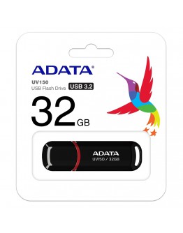 Adata 32GB UV150 USB 3.2 Gen1-Flash Drive Black