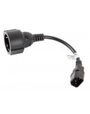 Lanberg extension power supply cable IEC 320 C14 -