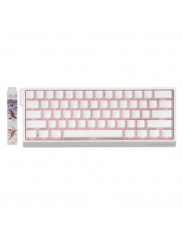 Madlions професионална геймърска механична клавиатура Professional Gaming Mechanical Keyboard MAD 60 HE RGB - 1K, Magnetic Amber Pro Switches - White