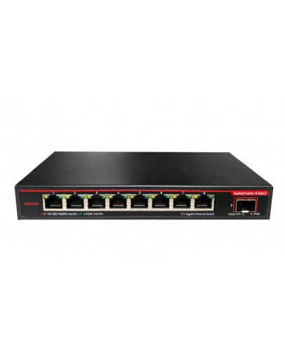 Asustor ASW209X, Switchnstor 9 Gen2, 9-port 1x 10G