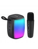 Тонколона Kisonli LED-805, Bluetooth, USB, SD, AUX, FM, Черен - 22316