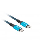 Lanberg USB-C M/M 4.0 cable 1.5m 240w 8k 60hz blac
