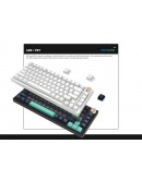 VGN безжична геймърска механична клавиатура Wireless Gaming Mechanical Keyboard - N75 PRO Caribbean Blue - Azure Switches [Linear]