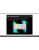 VGN безжична геймърска механична клавиатура Wireless Gaming Mechanical Keyboard - N75 PRO Jelly Orange - Kailh Vaporwave Switches [Linear]