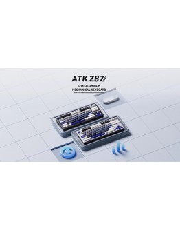 ATK професионална безжична геймърска механична клавиатура Wireless Professional Gaming Mechanical Keyboard - Z87 PRO Side Engraving - Aniya Switches