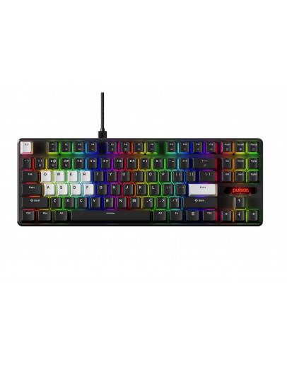 Pulsar професионална геймърска механична клавиатура Professional Gaming Mechanical Keyboard PCMK 2 HE TKL ANSI Black - 8K, Gateron Magnetic Switches [Linear]