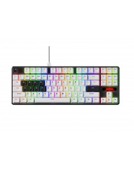 Pulsar професионална геймърска механична клавиатура Professional Gaming Mechanical Keyboard PCMK 2 HE TKL ANSI White - 8K, Gateron Magnetic Switches [Linear]