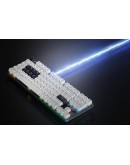 Pulsar професионална геймърска механична клавиатура Professional Gaming Mechanical Keyboard PCMK 2 HE TKL ANSI White - 8K, Gateron Magnetic Switches [Linear]