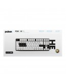 Pulsar професионална геймърска механична клавиатура Professional Gaming Mechanical Keyboard PCMK 2 HE TKL ANSI White - 8K, Gateron Magnetic Switches [Linear]
