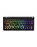Pulsar професионална геймърска механична клавиатура Professional Gaming Mechanical Keyboard Xboard MS TKL ANSI Black - 8K, Cherry MX2A [Linear], RGB