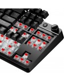 Pulsar професионална геймърска механична клавиатура Professional Gaming Mechanical Keyboard Xboard MS TKL ANSI Black - 8K, Cherry MX2A [Linear], RGB