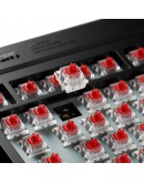 Pulsar професионална геймърска механична клавиатура Professional Gaming Mechanical Keyboard Xboard MS TKL ANSI Black - 8K, Cherry MX2A [Linear], RGB