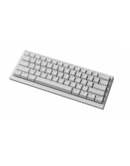 Ducky професионална геймърска механична клавиатура Professional Gaming Mechanical Keyboard One X Mini Wireless White - Ducky AI Switches [Linear], Bluetooth