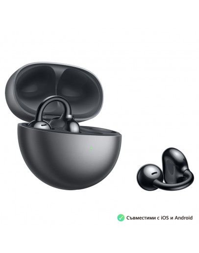 Huawei FreeClip Dove-T00 Black, Bluetooth 5.3, 20H