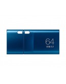 Samsung 64 GB Flash Drive, 300 MB/s, USB-C 3.1, Bl