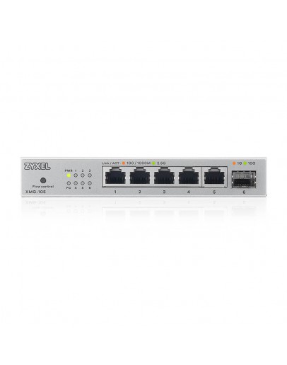 ZyXEL XMG-105 5 Ports 2,5G + 1 SFP+ MultiGig unman