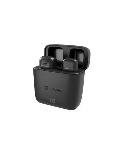 Natec Microphone Hopper Lavalier Wireless USB C