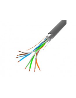 Lanberg LAN cable ftp 100m solid cca grey