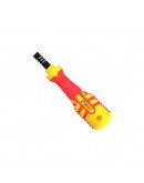 Комплект отвертка и накрайници Jakemy JK-6032-A, 32 Части, CR-V, Жълт - 17627