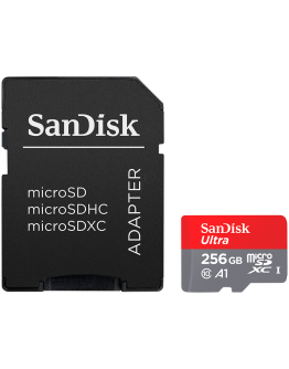 SanDisk Ultra microSDXC 256GB + SD Adapter