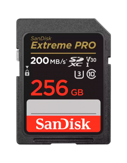 SanDisk Extreme PRO 256GB SDXC Memory Card + 2