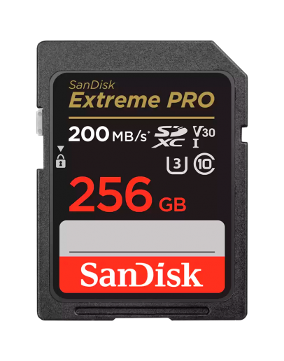 SanDisk Extreme PRO 256GB SDXC Memory Card + 2
