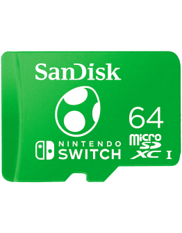 SanDisk Nintendo MicroSDXC UHS-I card for