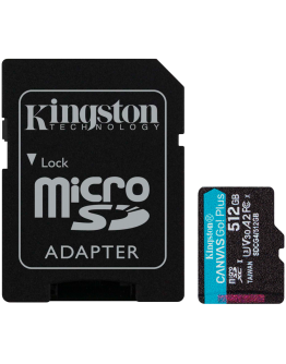 KINGSTON 512GB microSDXC Canvas Go Plus Gen4