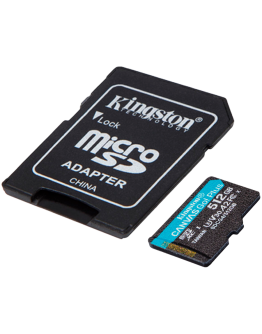 KINGSTON 512GB microSDXC Canvas Go Plus Gen4