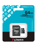 KINGSTON 64GB microSDXC Canvas Go Plus Gen4