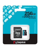 KINGSTON 256GB microSDXC Canvas Go Plus Gen4