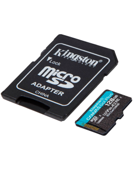 KINGSTON 128GB microSDXC Canvas Go Plus Gen4