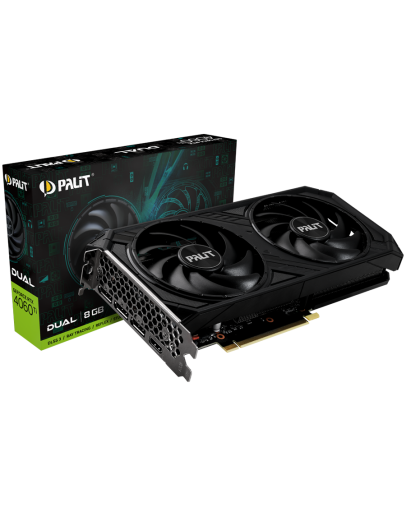 Palit RTX 4060Ti Dual 8GB GDDR6, 128 bits, 1x