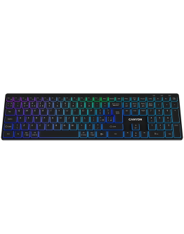 CANYON keyboard HKB-W11 UK/US RGB Dual Mode