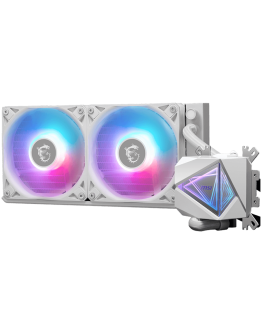 MSI MAG CORELIQUID I240 WHITE 2x 120mm ARGB Fans,